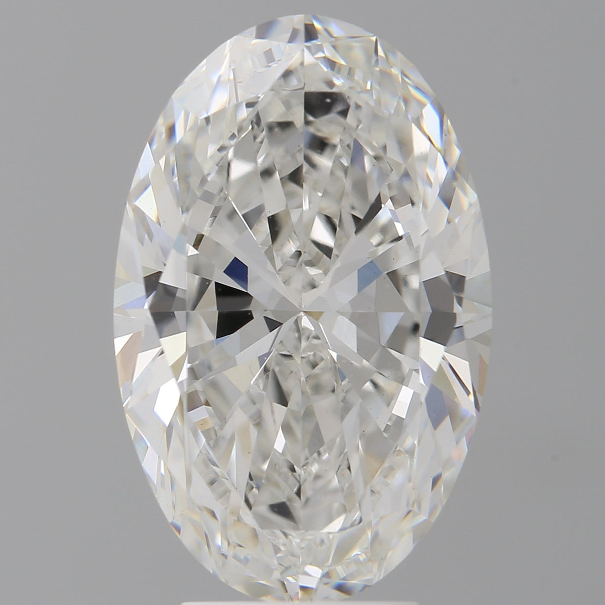 5.51 Carat Oval Shaped, Ideal Cut, E Color, VVS2 Clarity, IGI Certified Lab Grown Diamond