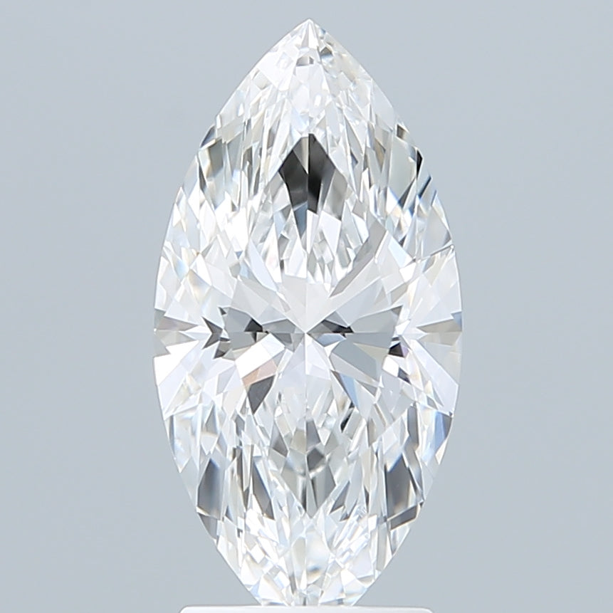 2.58 Carat Marquise Shaped, Ideal Cut, E Color, VVS2 Clarity, IGI Certified Lab Grown Diamond