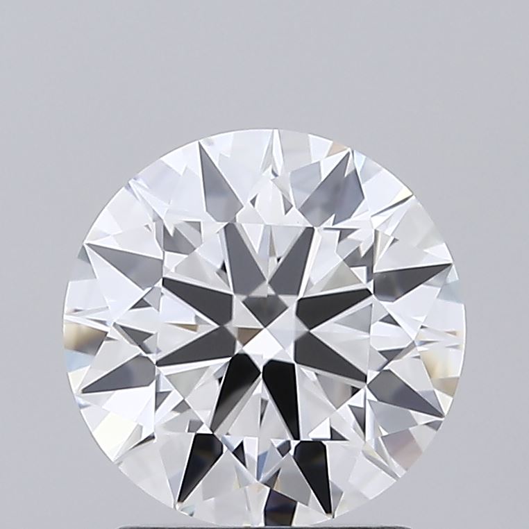 1.54 Carat Round Shaped, Ideal Cut, D Color, VVS2 Clarity, IGI Certified Lab Grown Diamond
