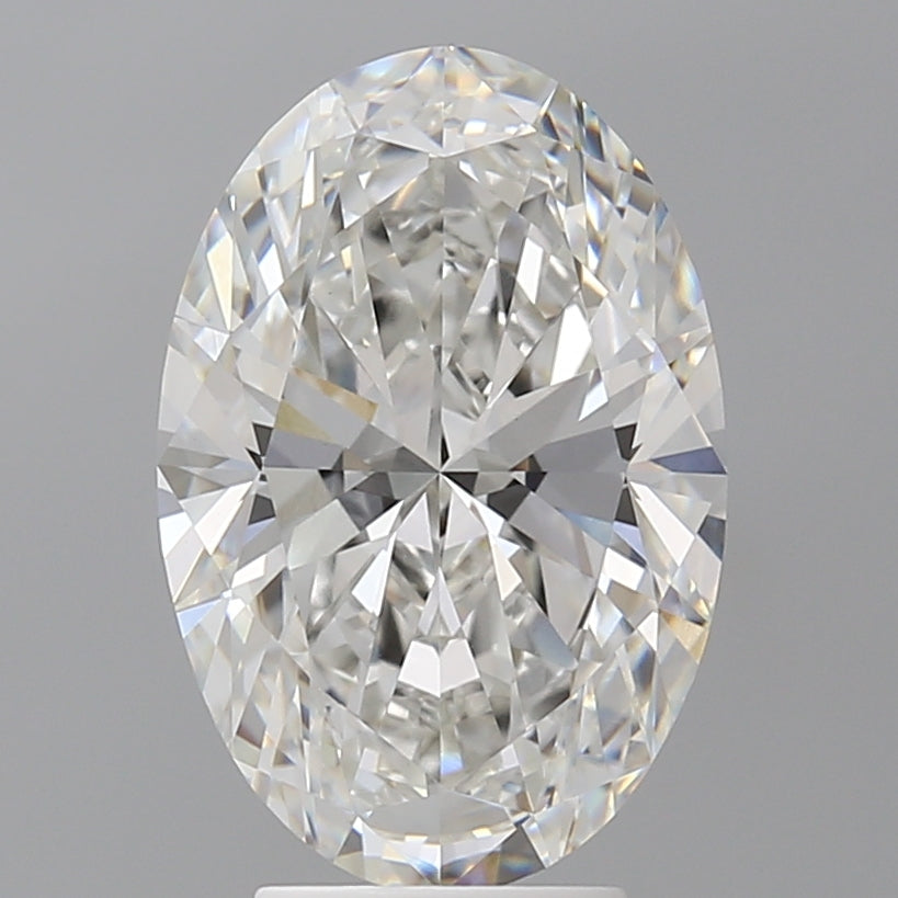 4.52 Carat Oval Shaped, Excellent Cut, F Color, VVS2 Clarity, IGI Certified Lab Grown Diamond