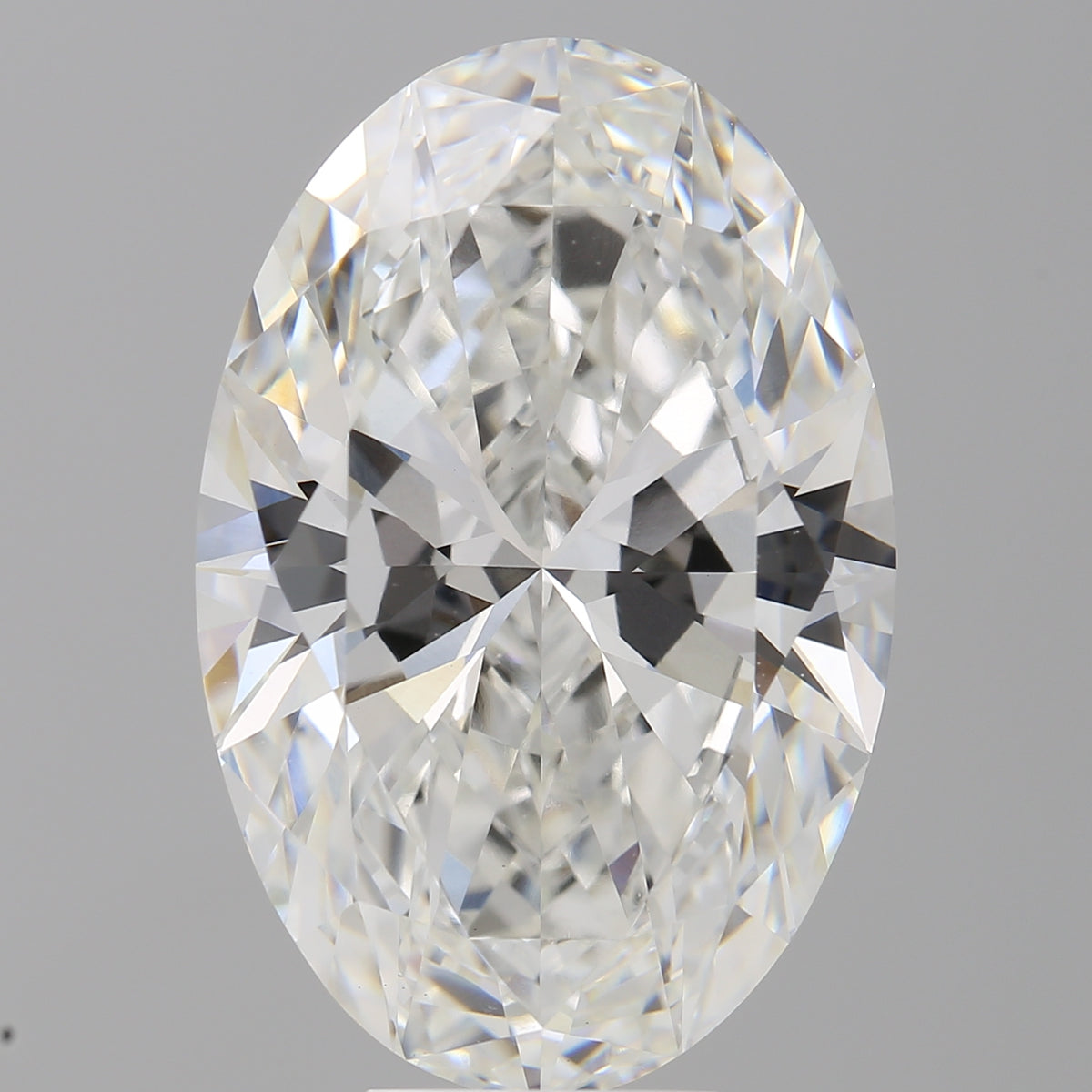 9.06 Carat Oval Shaped, Ideal Cut, F Color, VVS2 Clarity, IGI Certified Lab Grown Diamond
