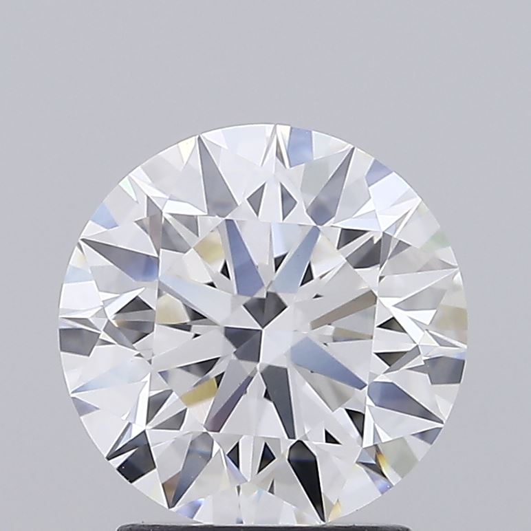2.05 Carat Round Shaped, Ideal Cut, D Color, VVS2 Clarity, IGI Certified Lab Grown Diamond