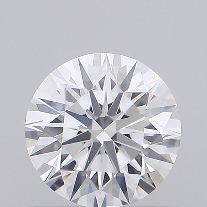 0.54 Carat Round Shaped, Ideal Cut, D Color, VS1 Clarity, IGI Certified Lab Grown Diamond