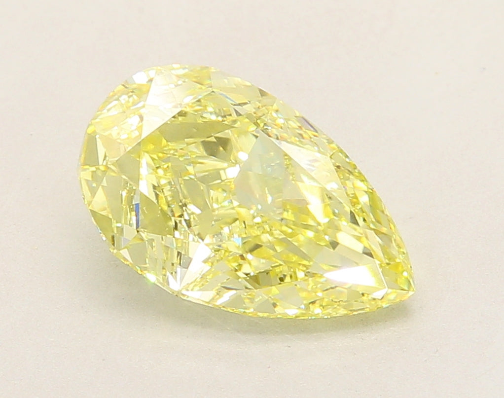 3.40 Carat Pear Shaped, Ideal Cut, VVS2 Clarity, IGI Certified Lab Grown Diamond