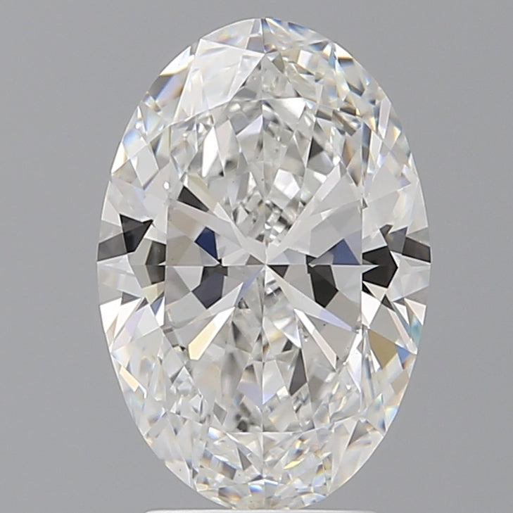 3.50 Carat Oval Shaped, Ideal Cut, E Color, VVS2 Clarity, IGI Certified Lab Grown Diamond
