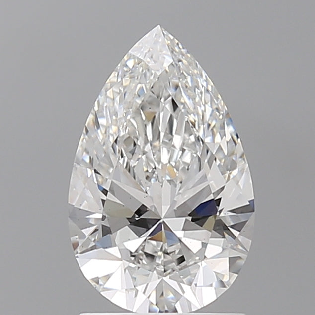 1.59 Carat Pear Shaped, Ideal Cut, E Color, VS1 Clarity, IGI Certified Lab Grown Diamond