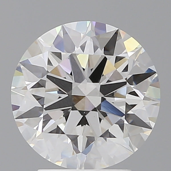 3.10 Carat Round Shaped, Ideal Cut, E Color, VVS2 Clarity, IGI Certified Lab Grown Diamond