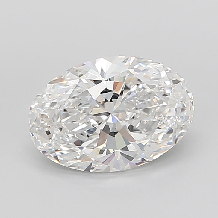 5.08 Carat Oval Shaped, Ideal Cut, E Color, VS1 Clarity, IGI Certified Lab Grown Diamond