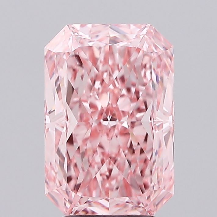 3.61 Carat Radiant Shaped, Ideal Cut, VVS2 Clarity, IGI Certified Lab Grown Diamond