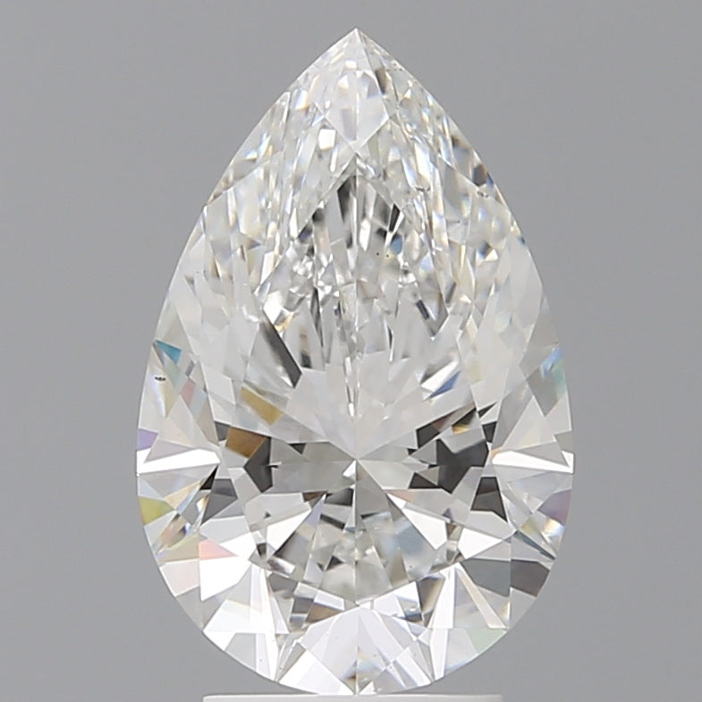 3.52 Carat Pear Shaped, Ideal Cut, E Color, VS2 Clarity, IGI Certified Lab Grown Diamond