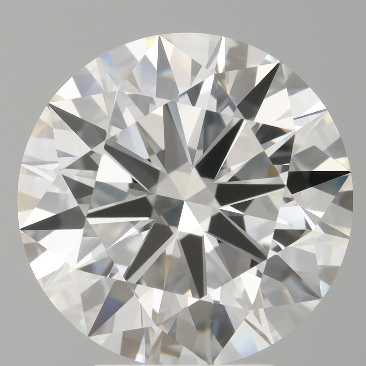 4.60 Carat Round Shaped, Ideal Cut, F Color, VVS2 Clarity, IGI Certified Lab Grown Diamond