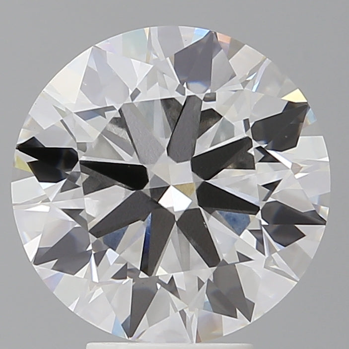 5.51 Carat Round Shaped, Excellent Cut, E Color, VVS2 Clarity, IGI Certified Lab Grown Diamond