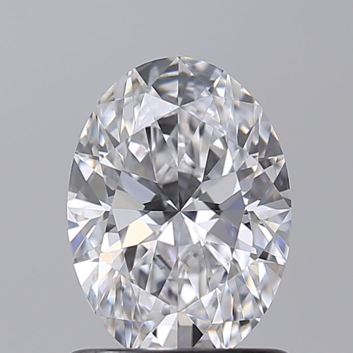 1.01 Carat Oval Shaped, Ideal Cut, D Color, VVS1 Clarity, IGI Certified Lab Grown Diamond