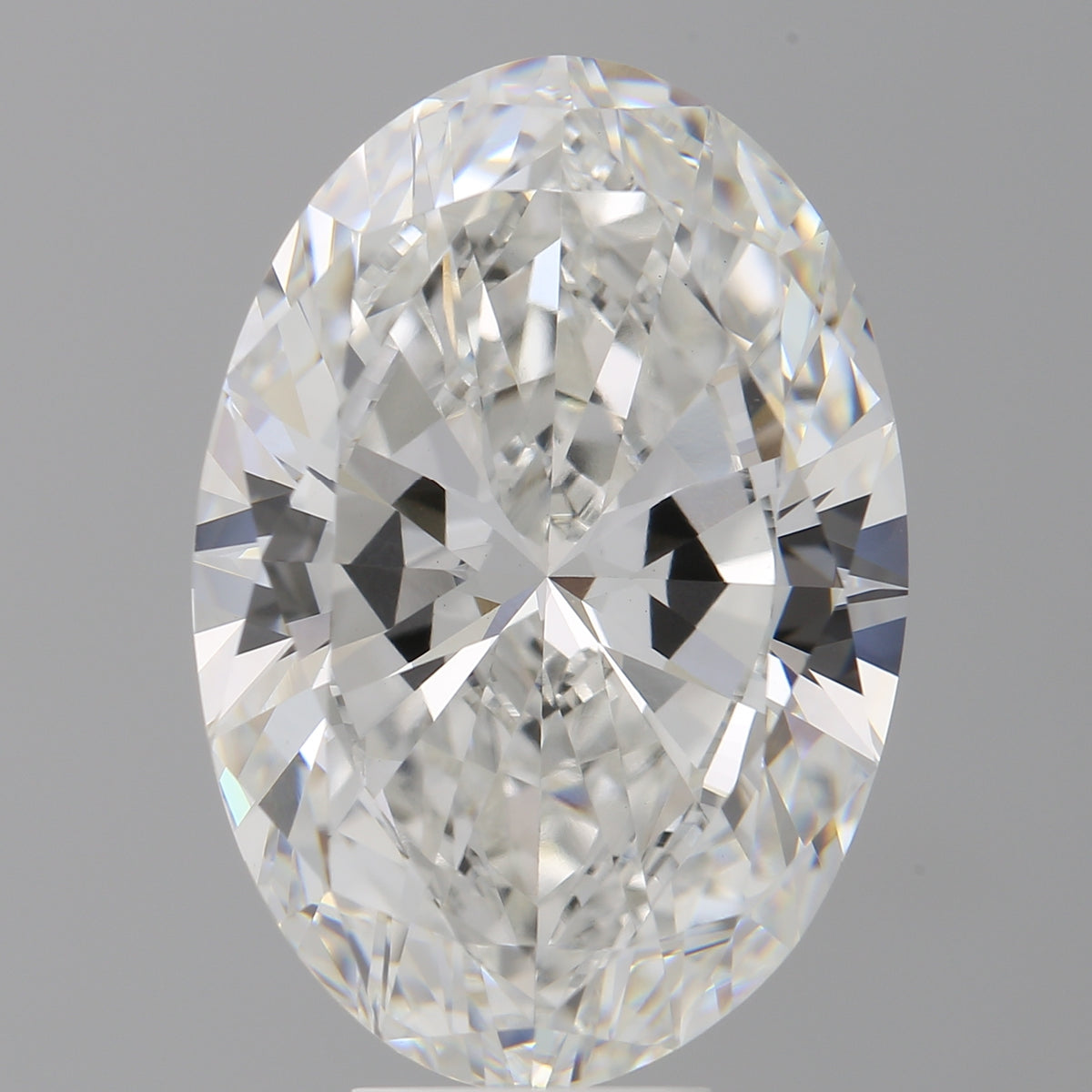9.06 Carat Oval Shaped, Ideal Cut, E Color, VVS2 Clarity, IGI Certified Lab Grown Diamond