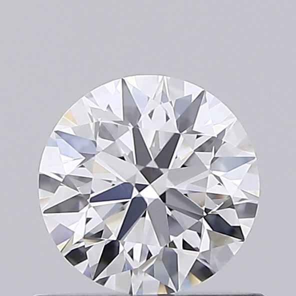 0.54 Carat Round Shaped, Ideal Cut, D Color, VVS2 Clarity, IGI Certified Lab Grown Diamond