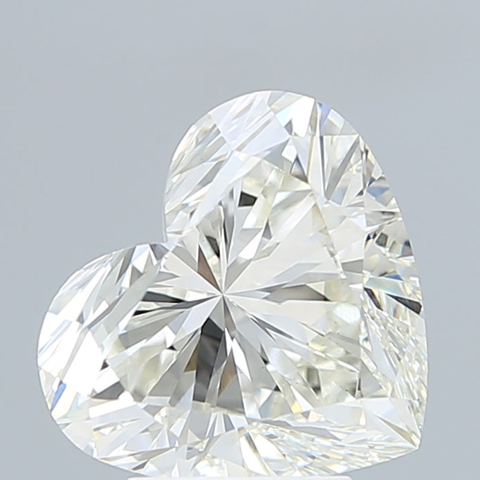 4.04 Carat Heart Shaped, Very Good Cut, H Color, VVS2 Clarity, IGI Certified Lab Grown Diamond
