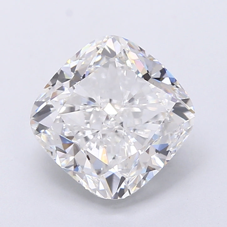 3.14 Carat Cushion Shaped, Very Good Cut, E Color, VS1 Clarity, IGI Certified Lab Grown Diamond