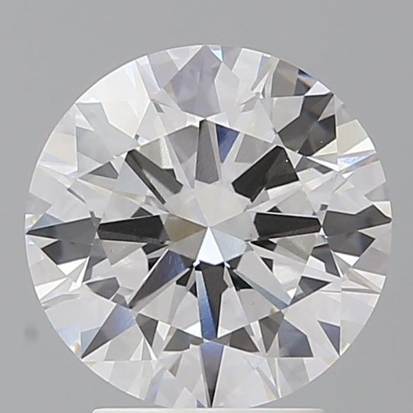 3.04 Carat Round Shaped, Excellent Cut, E Color, VVS2 Clarity, IGI Certified Lab Grown Diamond