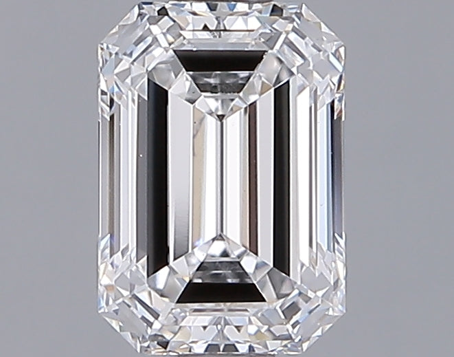 1.28 Carat Emerald Shaped, Ideal Cut, D Color, VS1 Clarity, IGI Certified Lab Grown Diamond