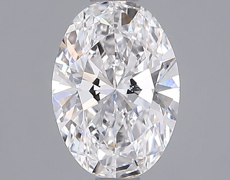 1.33 Carat Oval Shaped, Ideal Cut, D Color, IF Clarity, IGI Certified Lab Grown Diamond