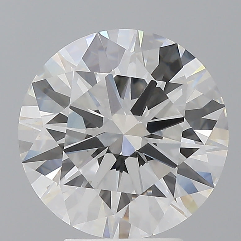 4.09 Carat Round Shaped, Ideal Cut, E Color, VVS2 Clarity, IGI Certified Lab Grown Diamond