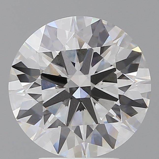 4.08 Carat Round Shaped, Ideal Cut, E Color, VVS2 Clarity, IGI Certified Lab Grown Diamond