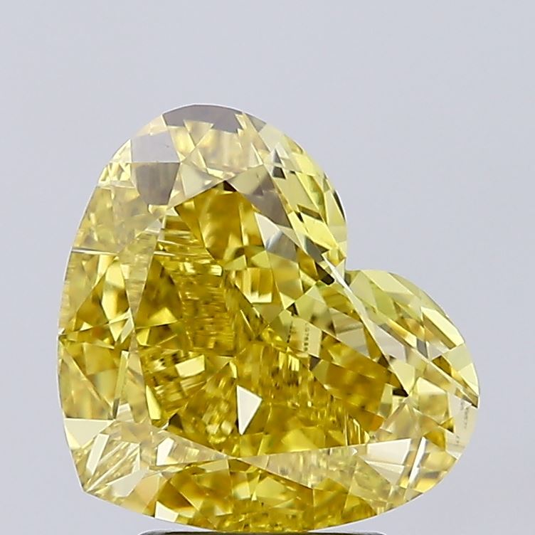 4.02 Carat Heart Shaped, Very Good Cut, VVS2 Clarity, IGI Certified Lab Grown Diamond