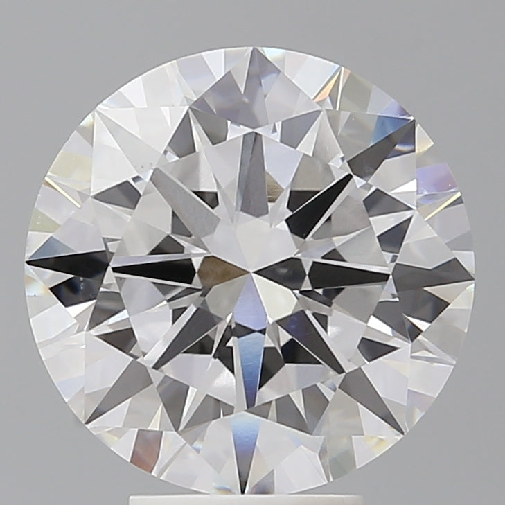 5.55 Carat Round Shaped, Excellent Cut, E Color, VS1 Clarity, IGI Certified Lab Grown Diamond