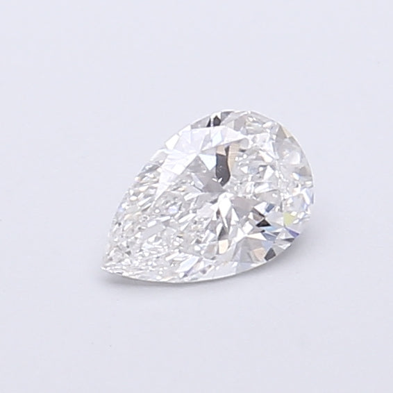 0.35 Carat Pear Shaped, Very Good Cut, D Color, VS1 Clarity, IGI Certified Lab Grown Diamond