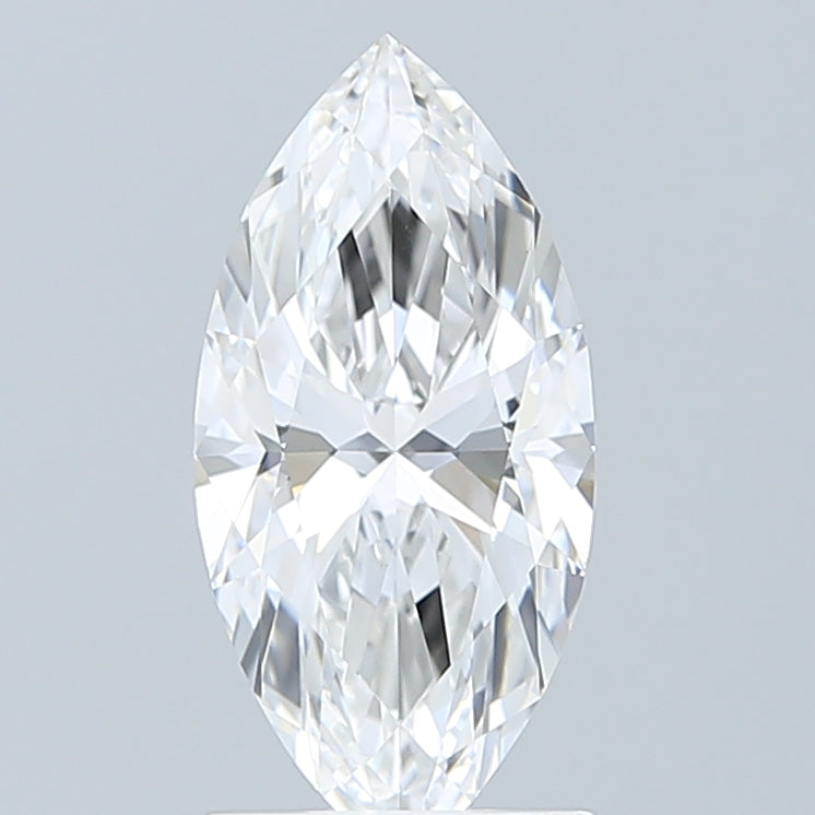 1.55 Carat Marquise Shaped, Ideal Cut, D Color, VVS2 Clarity, IGI Certified Lab Grown Diamond