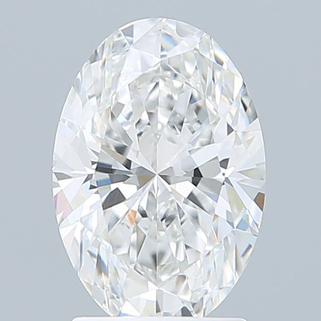 2.20 Carat Oval Shaped, Ideal Cut, D Color, VVS2 Clarity, IGI Certified Lab Grown Diamond