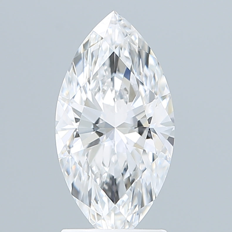 2.03 Carat Marquise Shaped, Ideal Cut, E Color, VVS2 Clarity, IGI Certified Lab Grown Diamond