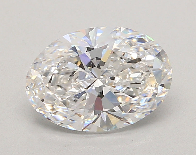 2.05 Carat Oval Shaped, Ideal Cut, D Color, VVS2 Clarity, IGI Certified Lab Grown Diamond