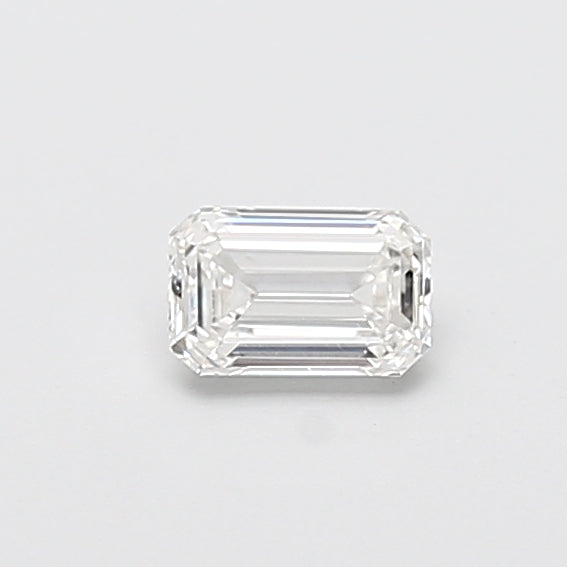0.44 Carat Emerald Shaped, Very Good Cut, E Color, VVS1 Clarity, IGI Certified Lab Grown Diamond