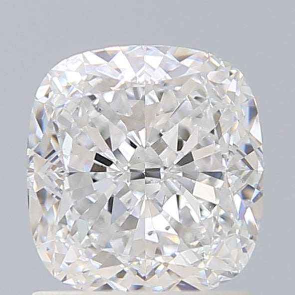 1.57 Carat Cushion Shaped, Excellent Cut, E Color, SI1 Clarity, IGI Certified Lab Grown Diamond