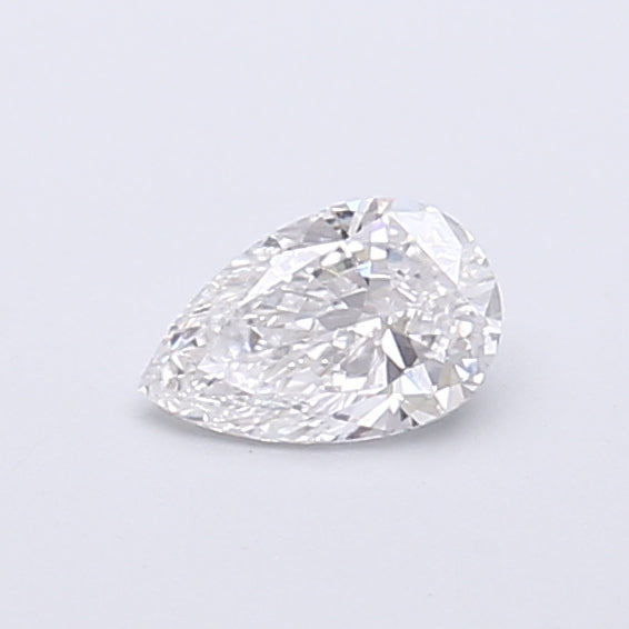 0.31 Carat Pear Shaped, Very Good Cut, D Color, VS1 Clarity, IGI Certified Lab Grown Diamond