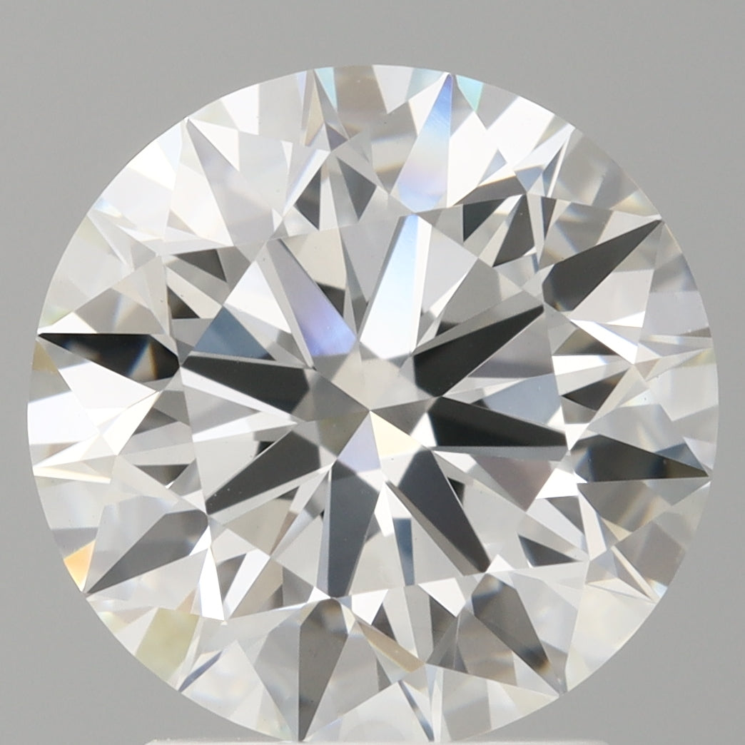 2.53 Carat Round Shaped, Ideal Cut, E Color, VVS2 Clarity, IGI Certified Lab Grown Diamond