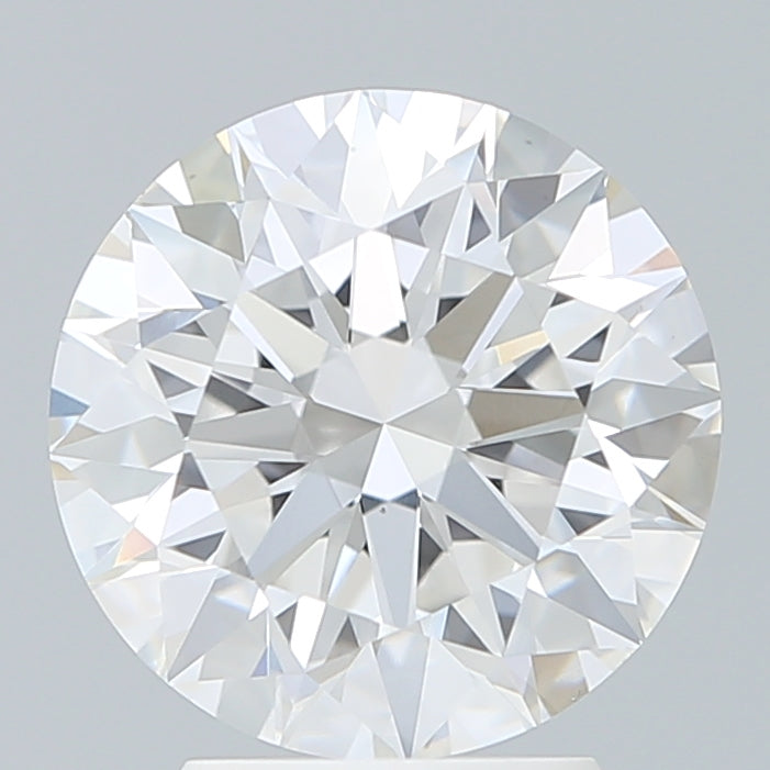 3.42 Carat Round Shaped, Ideal Cut, E Color, VS1 Clarity, IGI Certified Lab Grown Diamond