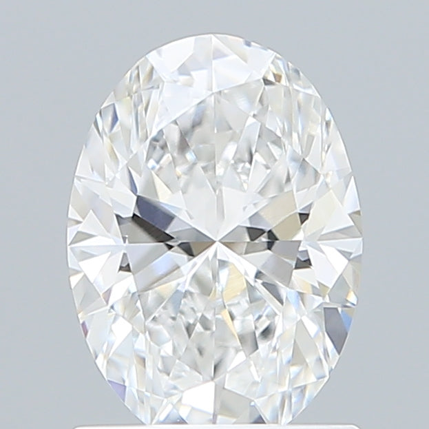 1.26 Carat Oval Shaped, Excellent Cut, D Color, VVS1 Clarity, IGI Certified Lab Grown Diamond