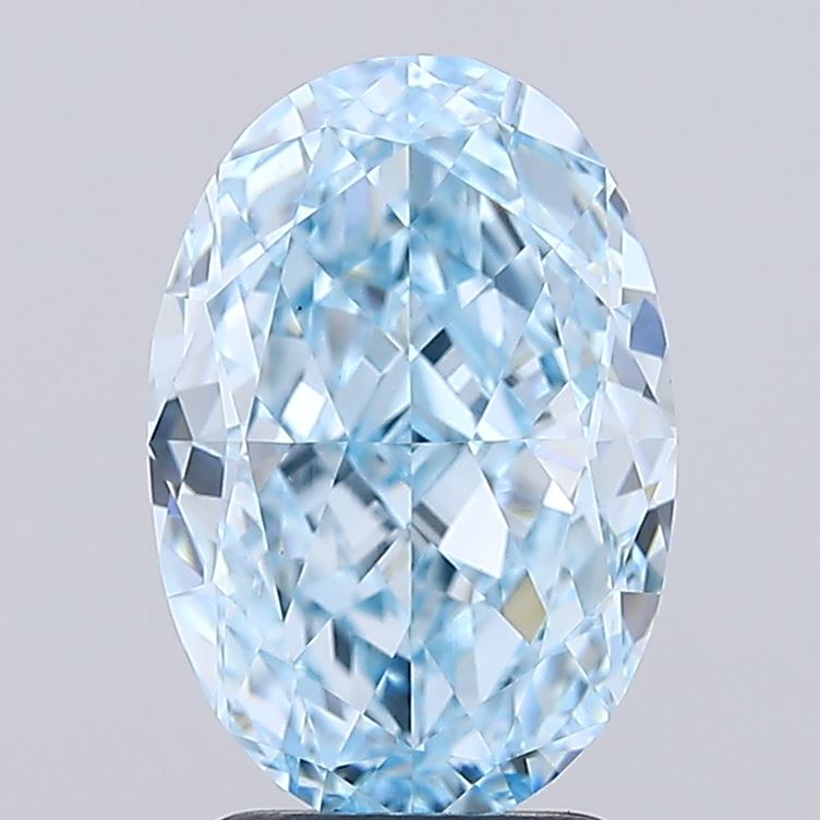 3.20 Carat Oval Shaped, Excellent Cut, VS1 Clarity, IGI Certified Lab Grown Diamond