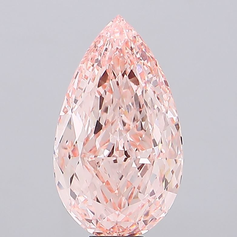 18.62 Carat Pear Shaped, Ideal Cut, VS1 Clarity, IGI Certified Lab Grown Diamond