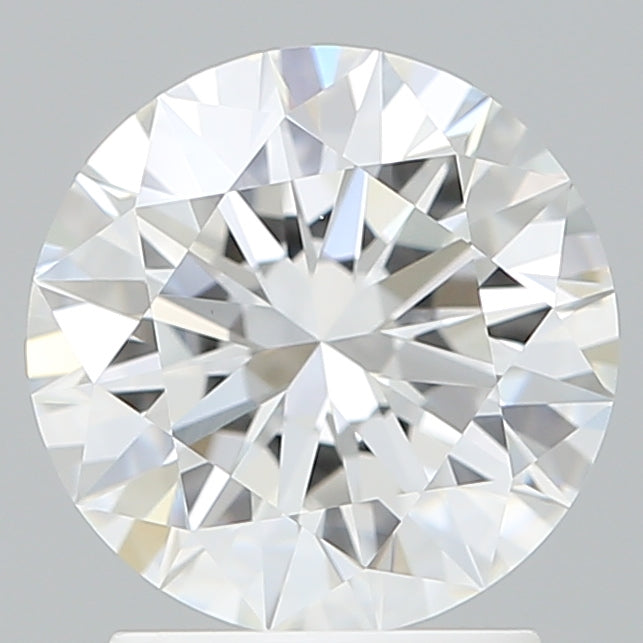 2.10 Carat Round Shaped, Ideal Cut, E Color, VVS2 Clarity, IGI Certified Lab Grown Diamond