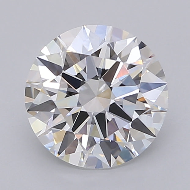 2.05 Carat Round Shaped, Ideal Cut, D Color, VVS2 Clarity, IGI Certified Lab Grown Diamond