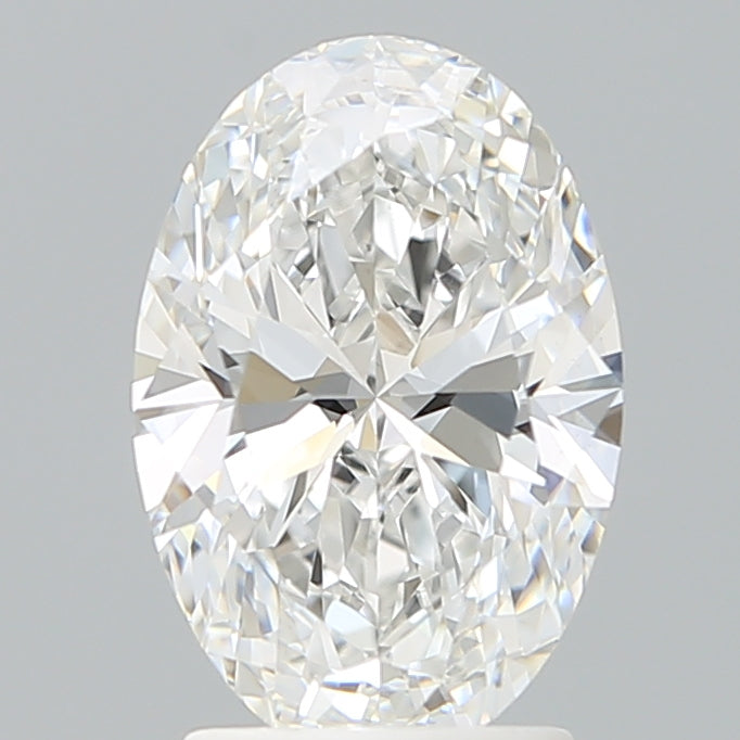2.37 Carat Oval Shaped, Ideal Cut, D Color, VVS2 Clarity, IGI Certified Lab Grown Diamond