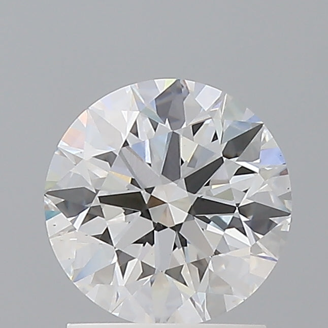 1.58 Carat Round Shaped, Excellent Cut, D Color, VS1 Clarity, IGI Certified Lab Grown Diamond