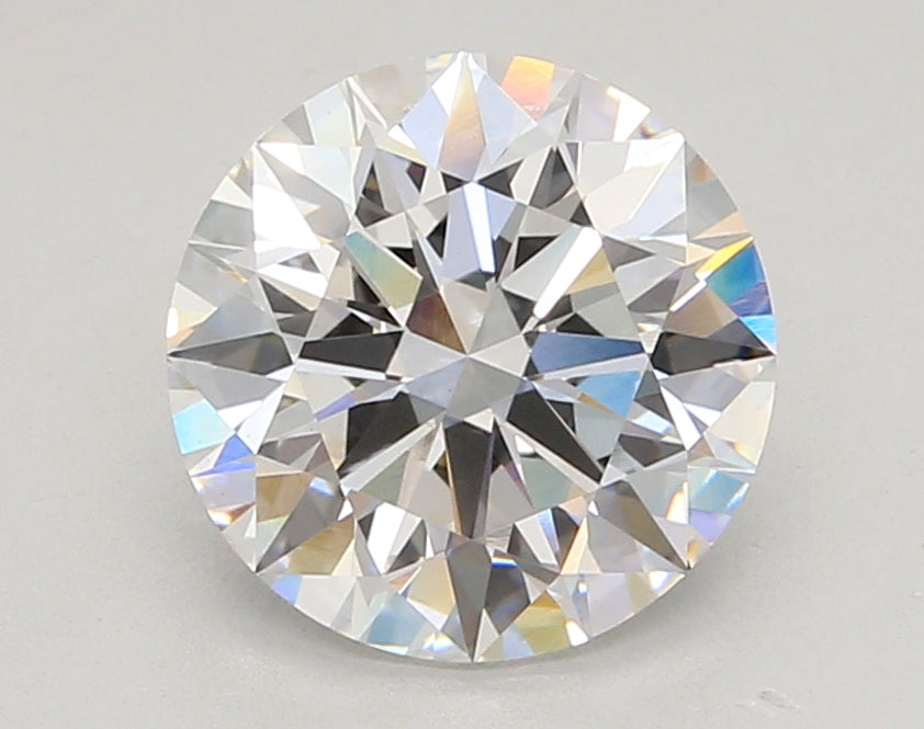 3.04 Carat Round Shaped, Ideal Cut, D Color, VVS2 Clarity, IGI Certified Lab Grown Diamond