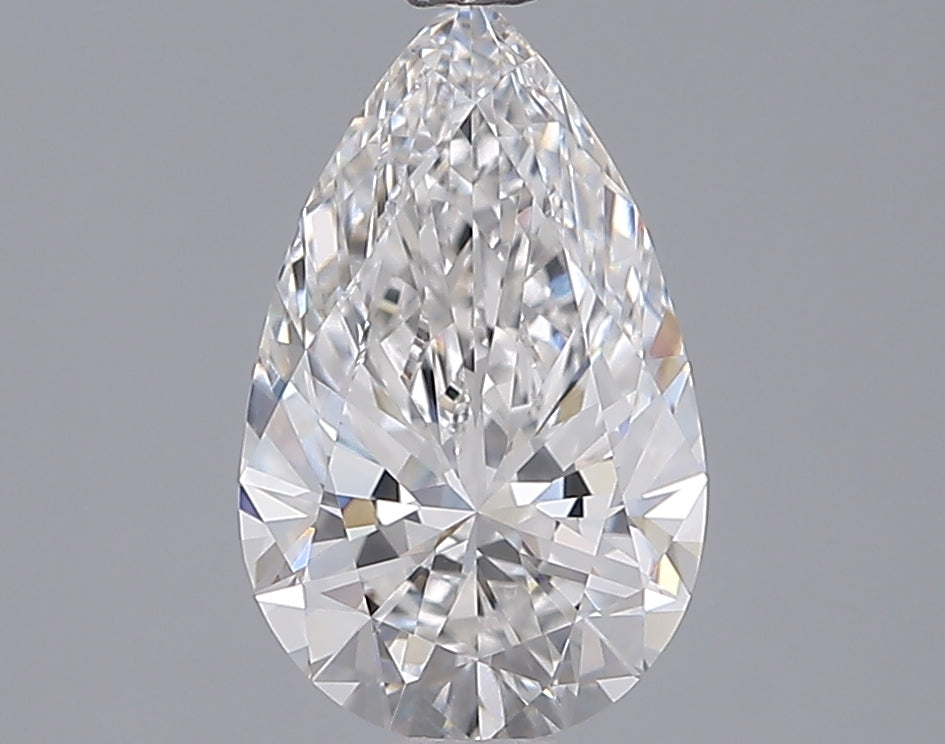 1.77 Carat Pear Shaped, Ideal Cut, E Color, VVS2 Clarity, IGI Certified Lab Grown Diamond