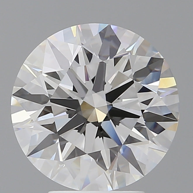 4.09 Carat Round Shaped, Ideal Cut, E Color, VVS2 Clarity, IGI Certified Lab Grown Diamond