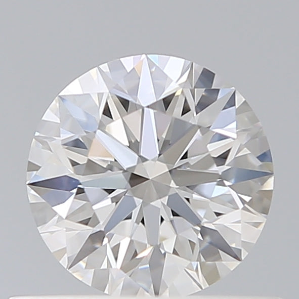 0.59 Carat Round Shaped, Ideal Cut, D Color, VS1 Clarity, IGI Certified Lab Grown Diamond