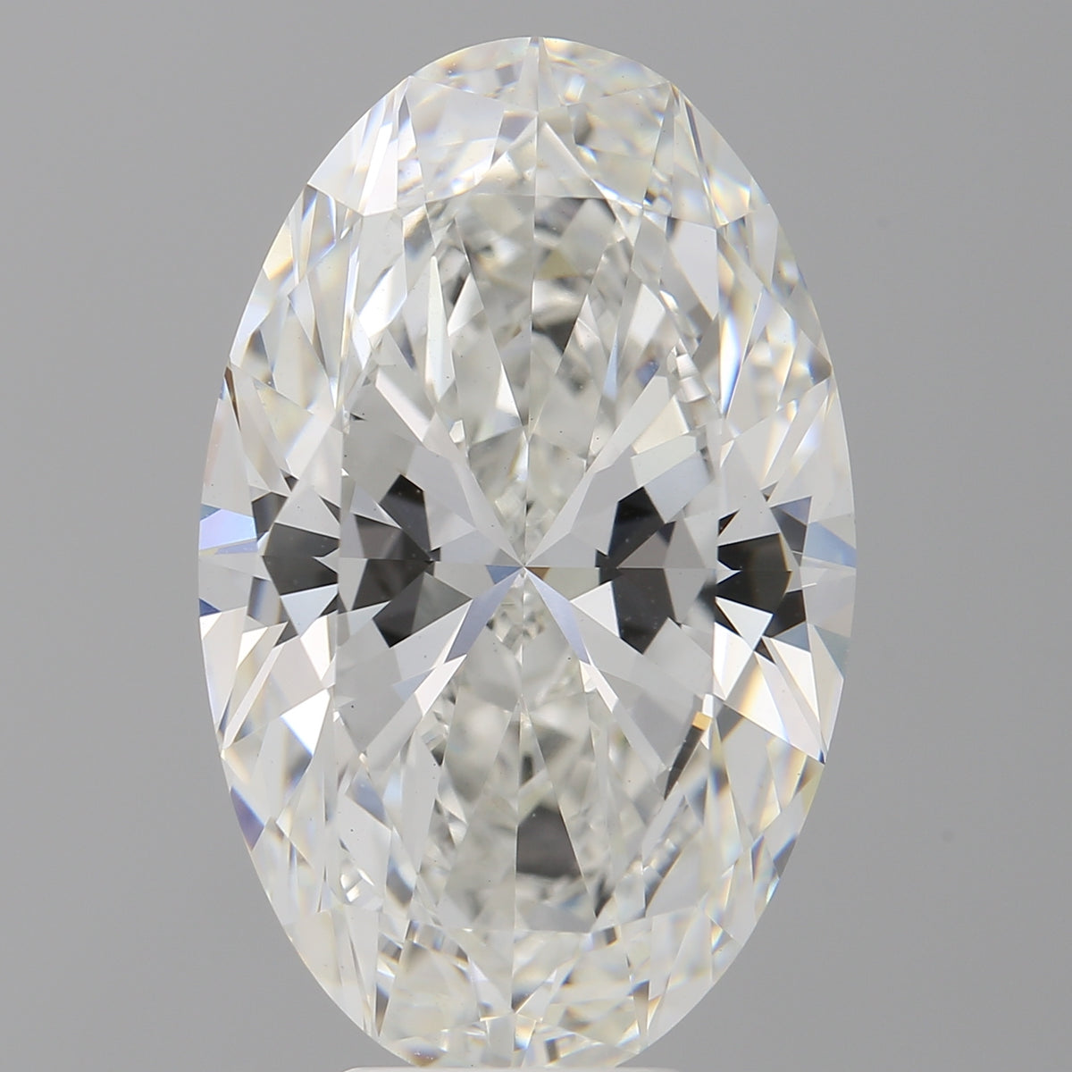 8.05 Carat Oval Shaped, Ideal Cut, F Color, VVS2 Clarity, IGI Certified Lab Grown Diamond